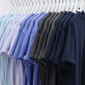 Camiseta de alta calidad impresión personalizada 100% algodón camiseta de peso pesado de gran tamaño camiseta lisa en blanco para hombre - Product Image 1