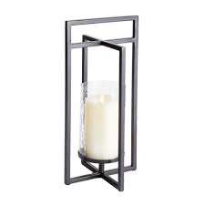 Candelabro de huracán de aluminio para decoración del hogar Linterna de Navidad festiva y tarro de vela - Product Image 3