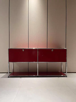 Meubles de rangement modernes pour salon et chambre à coucher, utilisables dans les appartements, en métal, assemblage modulaire, grande capacité