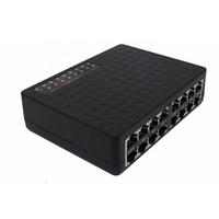 Prix attractif nouveau Type Mini Internet plastique DC5V Ethernet commutateur 16 ports 10/100M commutateur réseau