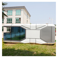 Capsule spatiale mobile S50 de style moderne, maison préfabriquée, hôtel-resort, maison individuelle