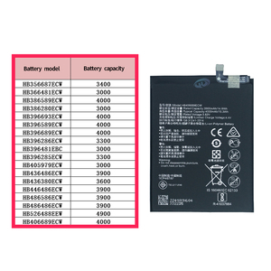 <span class=keywords><strong>แบ</strong></span><span class=keywords><strong>ต</strong></span>เตอรี่โทรศัพท์มือถือ4000มิลลิแอมป์<span class=keywords><strong>ต</strong></span>่อชั่วโมง3.82โวลต์ <span class=keywords><strong>HB406689ECW</strong></span> สำหรับ Huawei Y9 2019 Y7 2019สนุกกับ7พลัส Y7ไพรม์ Y9 2018 - Product Image 6
