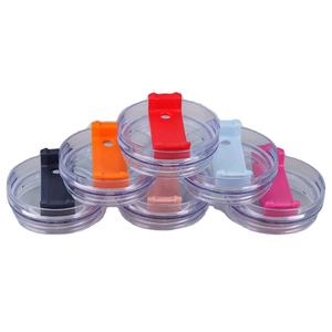 विभिन्न स्टॉक 40 औंस ऑटो कॉफी मग स्प्लैश प्रूफ रिसाव प्रूफ टंबलर कप लाइड्स मल्टी कोला प्लास्टिक पारदर्शी लीकप्रूफ कप ढक्कन - Product Image 2