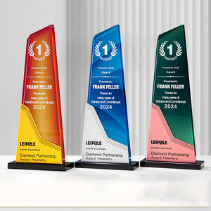 Vente en gros Entreprise Récompenses Sablé Cristal Verre Aviation <span class=keywords><strong>Aluminium</strong></span> Trophées Plaques Gravé Couleurs Dessins Imprimés - Product Image 5