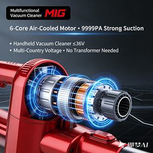 <span class=keywords><strong>Aspiradora</strong></span> Inalámbrica de Mano, sin Bolsa, con Batería, para Alfombras del Hogar y Pelo de Mascotas - Product Image 6