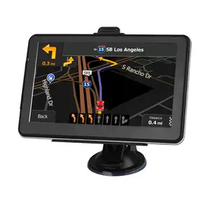 5 polegadas HD Display Windows CE 6.0 Truck Motorcycle Auto Sistema de Navegação GPS Do Carro Sat Nav Com a Europa Mapas do REINO UNIDO