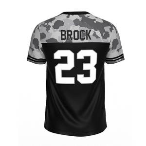 Camiseta de Flag Football OEM, Ropa Deportiva, Diseño Personalizado, Impresión Digital, Uniforme de Equipo Cómodo y Transpirable, Tallas Grandes - Product Image 3