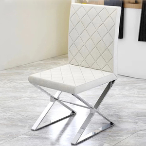 Vuelos de mesa de muebles de comedor blanco <span class=keywords><strong>dorado</strong></span> de vidrio moderna de muebles para <span class=keywords><strong>el</strong></span> hogar de acero inoxidable - Product Image 5