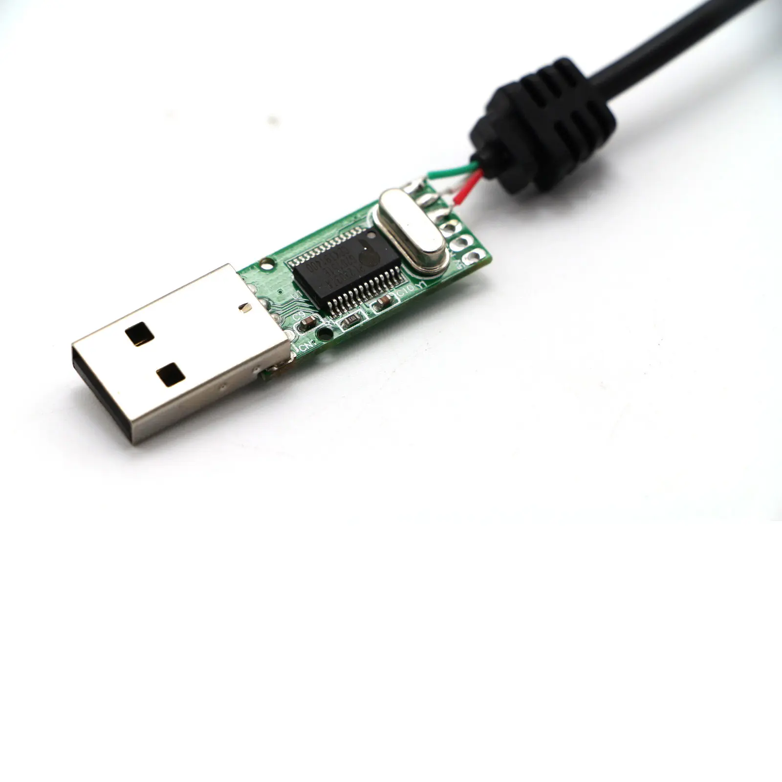 Personalizado RS232 USB macho para TRS áudio 3.5MM cotovelo serial depuração cabo