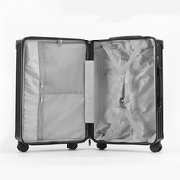 Ensemble de bagages d'affaires en gros, 3 pièces, valise en PC, valise à roulettes, bagages à roulettes avec porte-gobelet