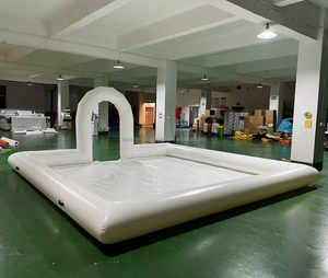 Hiện đại thương mại lớp trẻ em đi Kart Racing Arena Inflatable Bumper xe đua theo dõi xe Arena khu vực - Product Image 6