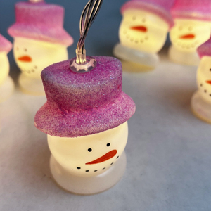 Santa Claus <strong>String</strong> <strong>Lights</strong> Slice Holiday Lighting Fruit Fairy Lamp Luminous Strawberry Apple Background Curtain Lamp - Product Image 5