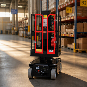 Plateforme élévatrice verticale automotrice certifiée CE, 150 kg, 4,8 m, pour réparation intérieure d'hôtels, livraison rapide - Product Image 6