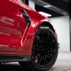 High Gloss Liquid Ruby <strong>Red</strong> <strong>Vinyl</strong> Wrap Color Change Film PET Car Wrap Film Waterproof Durable Car Sticker Removable Car Films - Product Image 6