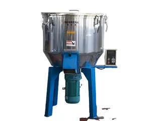 Herrenk plastic color mixer vertical mixing equipment for masterbatch powder plastic pellet raw material 100KG capacity