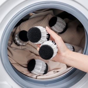 Lot de 2 balles de lavage réutilisables anti-emmêlement pour le nettoyage du linge - Product Image 5