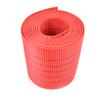 Sangle en polyester, nouvelle conception, épaisseur 150 mm, rouge, accepte la personnalisation OEM