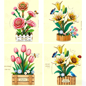 <span class=keywords><strong>Puzzle</strong></span> 3D en bois à assembler soi-même, jouet éducatif fait à la main, <span class=keywords><strong>puzzle</strong></span> pour enfants, cadeau - Product Image 4