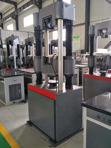 WAW-1000B 1000KN hydraulische Universal prüfmaschine Verwendung Stahls tange/Stahlrohr-Zug prüfmaschine - Product Image 3