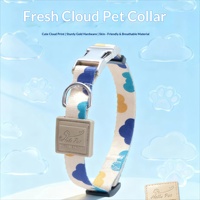 Colliers pour animaux de compagnie en nylon imitation, durables et respirants, avec boucle métallique et imprimé, vente en gros - Offre spéciale Fashion Factory