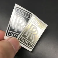 Étiquettes d'emballage adhésives permanentes lavables et imperméables avec logo personnalisé pour bocaux de bouteilles d'affaires Autocollants de transfert 3D Dtf UV