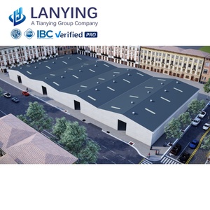 تصميم البناء الصلب المجلفن إطار الفضاء بناء هيكل معدني ملفقة - Product Image 5