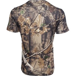 T-shirt camouflage pour homme AUSCAMOTEK, manches courtes, respirant, vêtements de chasse, 100% polyester, impression par sublimation - Product Image 5