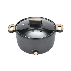 Prix usine 4 litres poêles électriques antiadhésif Smart Cooker Multi-Use Electric Cooking Hot Pot Cooker For Multi-Purpose - Product Image 1