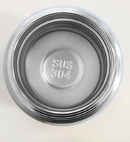 Mini Termo de Bolsillo Clásico de Acero Inoxidable con Tapa LED de Temperatura y Pantalla Digital, Aislamiento al Vacío de 6-12 Horas, Taza de Viaje