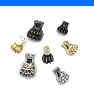 Accesorios de metal con forma de garra de tigre de aleación de zinc para decoración de cajas de madera, manualidades y decoración del hogar, forma irregular C 017 - Product Image 1