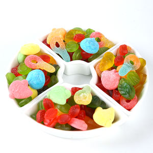 Großhandel Kundenspezifische Fruchtgummis in Großmengen Private Label Gefriergetrocknete Verarbeitete Süßigkeiten - Product Image 3