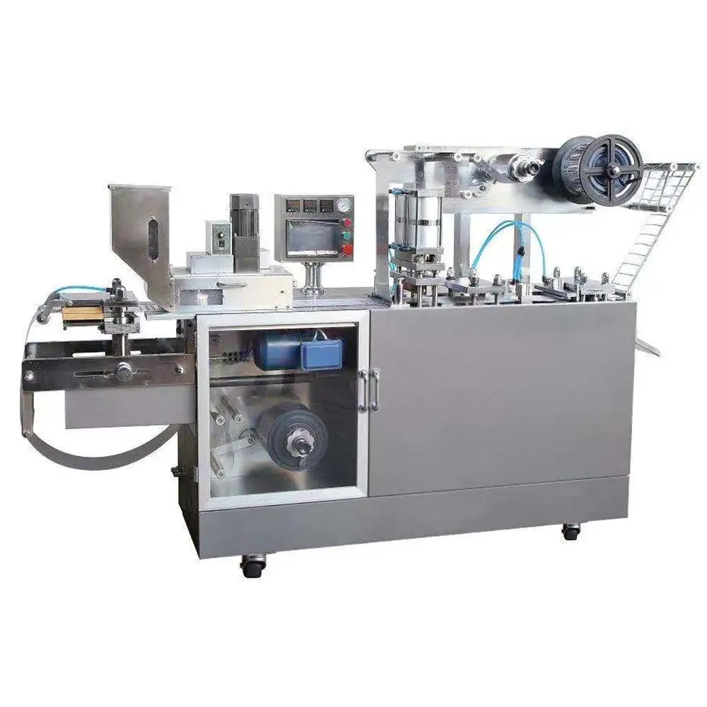 Zonelink nhựa thermoforming vỉ máy DPP 80 tùy chỉnh bán tự động Mini kẹo thẻ bao bì niêm phong máy