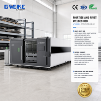 Machine de découpe laser à fibre CNC de haute qualité 12000 W, entièrement fermée, pour couper des tôles de fer, avec certification CE