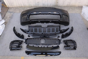 Kit Completo de Parachoques Delantero SRT para <span class=keywords><strong>Grand</strong></span> <span class=keywords><strong>Cherokee</strong></span> <span class=keywords><strong>SRT8</strong></span> <span class=keywords><strong>2017</strong></span>-2020, Venta al Por Mayor - Product Image 2