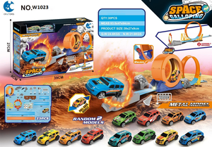 Super Racing Track W / 2 PCS de voiture à grande vitesse en fer - Product Image 2