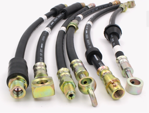 Personalizzazione di fabbrica SAE J1401 DOT FMVSS106 OEM sistema frenante in gomma flessibile tubo idraulico <span class=keywords><strong>freno</strong></span> con raccordi - Product Image 2