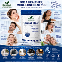 NAD+ Collagène Peptide Biotine en Poudre Sachet Individuel Complément Nutritionnel Quotidien Peau Cheveux OEM ODM