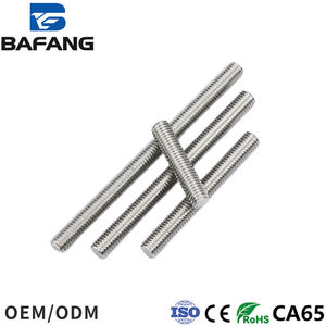 304/316/201/נירוסטה בר חוט 1 מטר, הברגה הברגה הברגה m3m4m5m6m8 m10 - Product Image 2