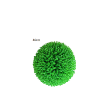 Fausse boule d'herbe artificiel et Eucalyptus en plastique, plante suspendue, topiaire, boule de gazon, plantes