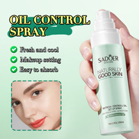 SADOER Spray Fixateur Matifiant 100ml, Brume de Fini Maquillage Longue Durée et Imperméable, Marque Privée OEM Faible MOQ