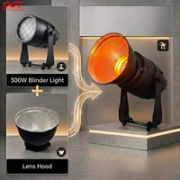 Mini projecteur LED DMX étanche IP65 300W avec réflecteur, RGBALC, à raccordement infini, pour spectacle de lumière de concert