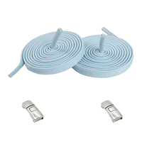 Clip crochet à un bouton Boucle de lacet paresseux Boucle de chaussure sans cravate en métal Accessoires de chaussures Accessoires de chaussures élastiques