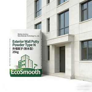 ผงโป๊วผนังภายนอก <span class=keywords><strong>ทน</strong></span>ทานต่อการสึกหรอ กันน้ำ <span class=keywords><strong>ทน</strong></span>ต่อสภาพอากาศ บรรจุถุง 25 กก. วัสดุผงแคลเซียมเข้มข้น - Product Image 3
