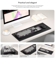 Clavier et souris sans fil silencieux Umila OEM, combo clavier mignon en forme de chien