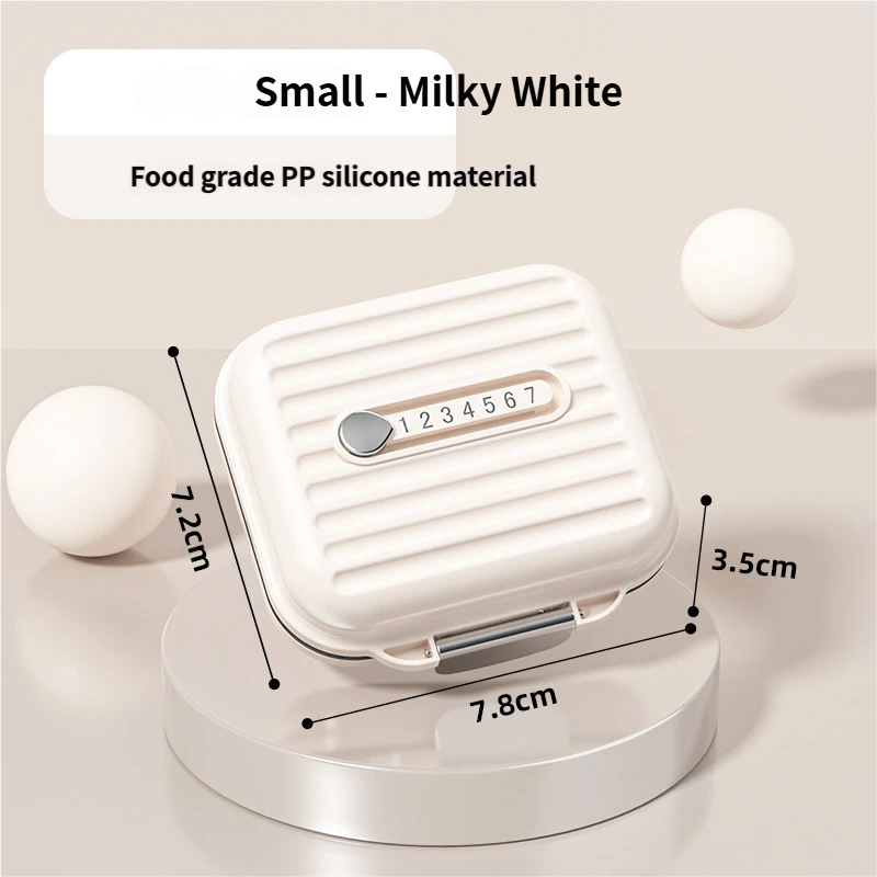 Una piccola scatola bianca per medicinali