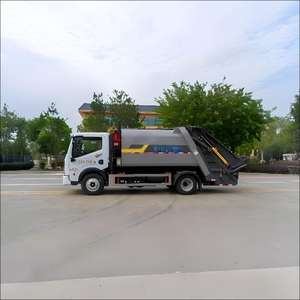 รถบรรทุกขยะดีเซลแบบเกียร์ธรรมดาประสิทธิภาพสูงใหม่ความจุ<span class=keywords><strong>7</strong></span>ลูกบาศก์เมตร - Product Image 2