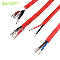 Cable de Alarma contra Incendios, Cable Resistente al Fuego de 2-4 Núcleos, Cobre Desnudo CCA PVC/LSZH 1.5mm 2.5mm, Cable Blindado/No Blindado, Cable Sólido Trenzado