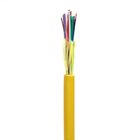 Penggunaan optik FTTH aplikasi dalam ruangan Cable 1 Core 2 Core 4 Core kabel Drop serat optik