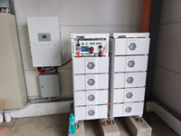 Batterie au lithium 64 kWh 204,8 V haute tension, prix de gros, compatible avec les onduleurs hybrides Deye, Solis, Goodwe