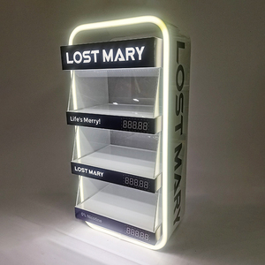 Tùy chỉnh LED ánh sáng Acrylic hiển thị giá hiển thị Kệ hộp Acrylic LED hiển thị Hộp tủ - Product Image 6